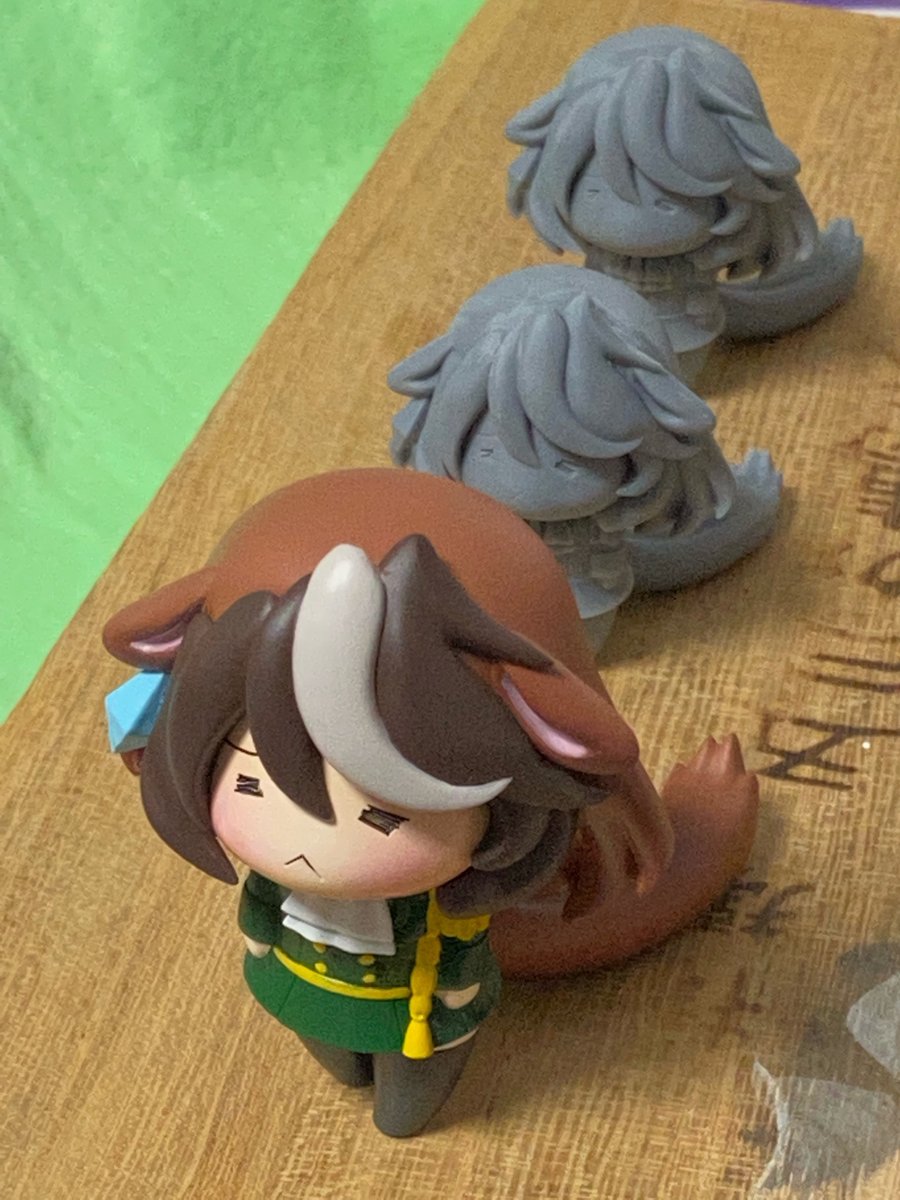 ションボリルドルフ塗れました 