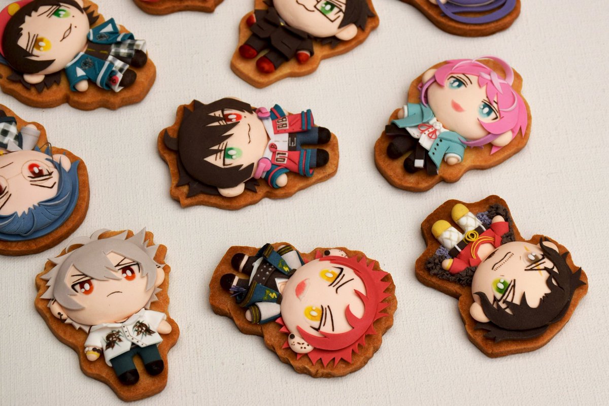 ヒプマイぬい風クッキーを作りました🙌✨ 