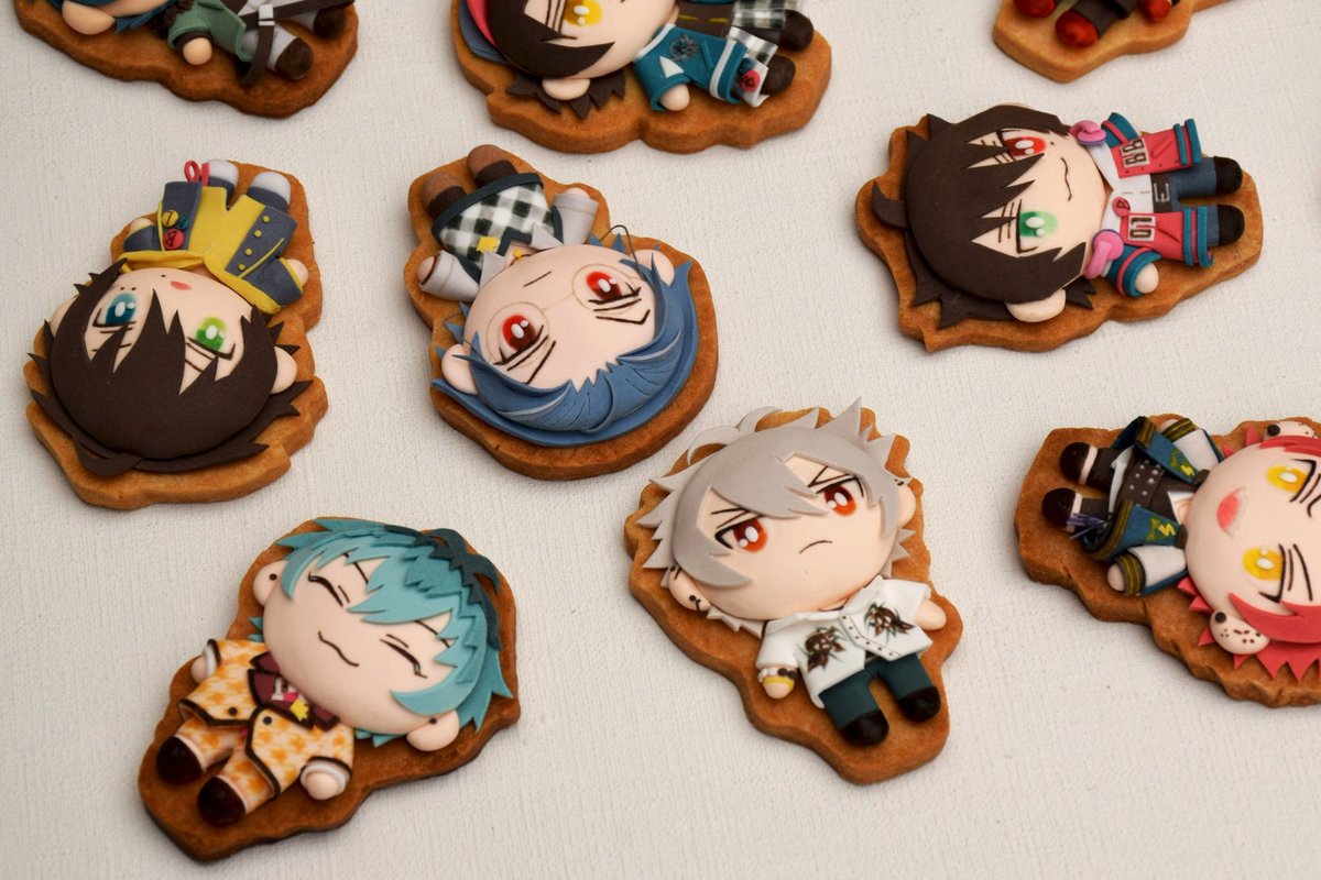 ヒプマイぬい風クッキーを作りました🙌✨ 