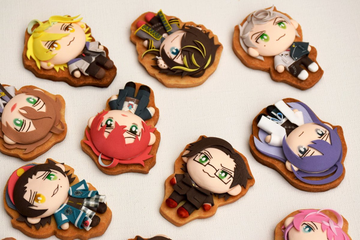 ヒプマイぬい風クッキーを作りました🙌✨ 