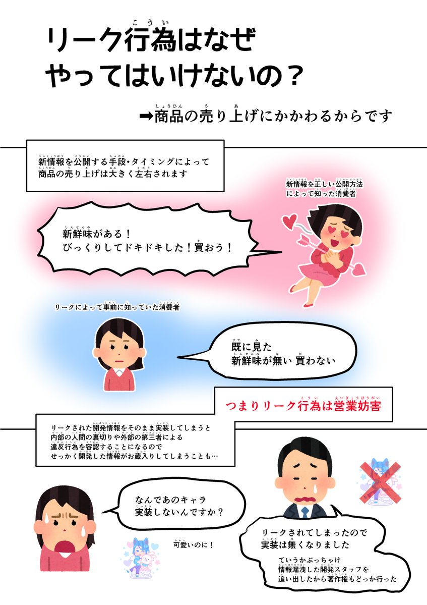 『ソシャゲ界隈におけるリーク行為について』  ソシャゲだけの話ではないですが…  ・リークって何