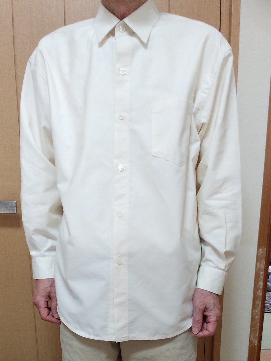 古希を越えた父が #ソーイング・ビー を見て突然洋裁を始め、生まれて始めてチャコペンを握り、ミシンを買って生地から仕立てたシャツを自慢してきた