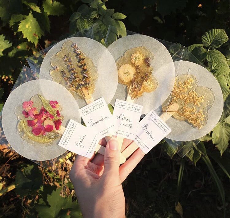 お湯に溶かすとハーブティーになる、なんて素敵 