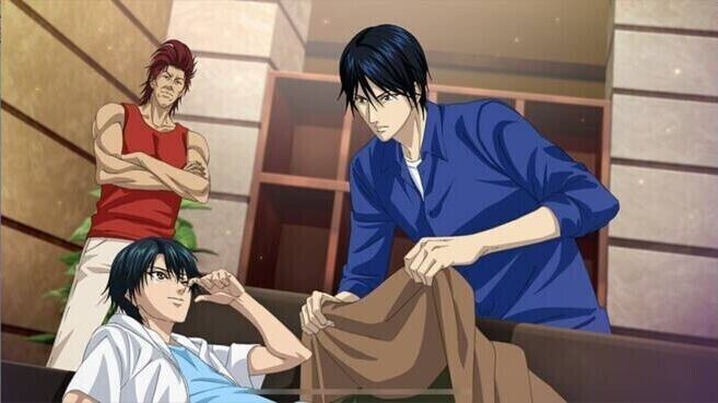 この画像の鬼さんテニプリなんも知らん友達がみて「推しカプ見守りおじさん」って言ってて爆笑した