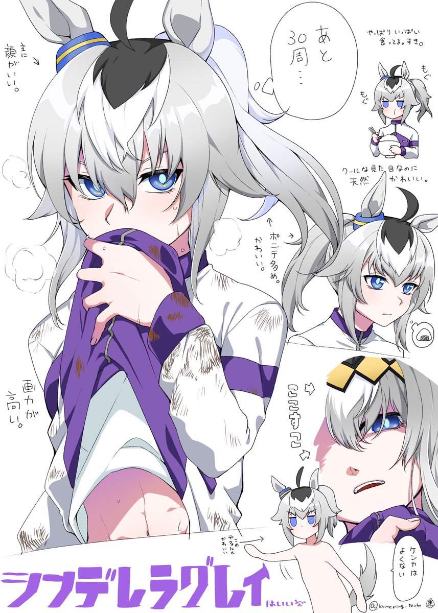 シンデレラグレイのオグリキャップも大変すこというお話。 