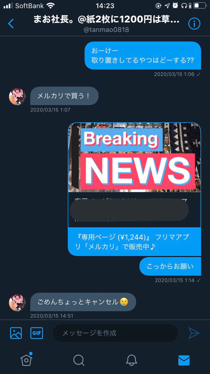 お金が無いと言っていましたが夢絵を依頼してたりしていた為お金はあったと思います 下に続きます↓↓↓(りぷ)