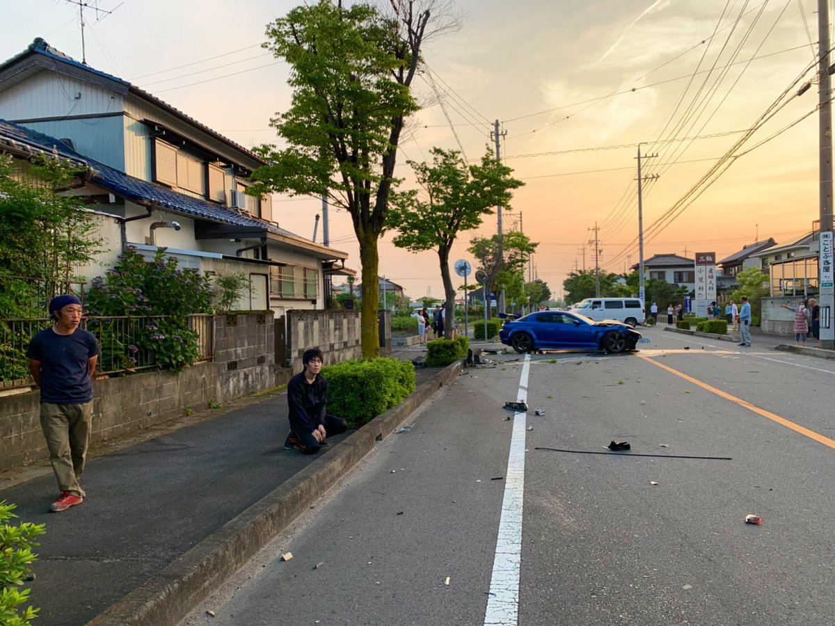 稲沢市石橋木全付近でのrx8と軽自動車との事故に関するドラレコ映像、情報ある方は連絡ください