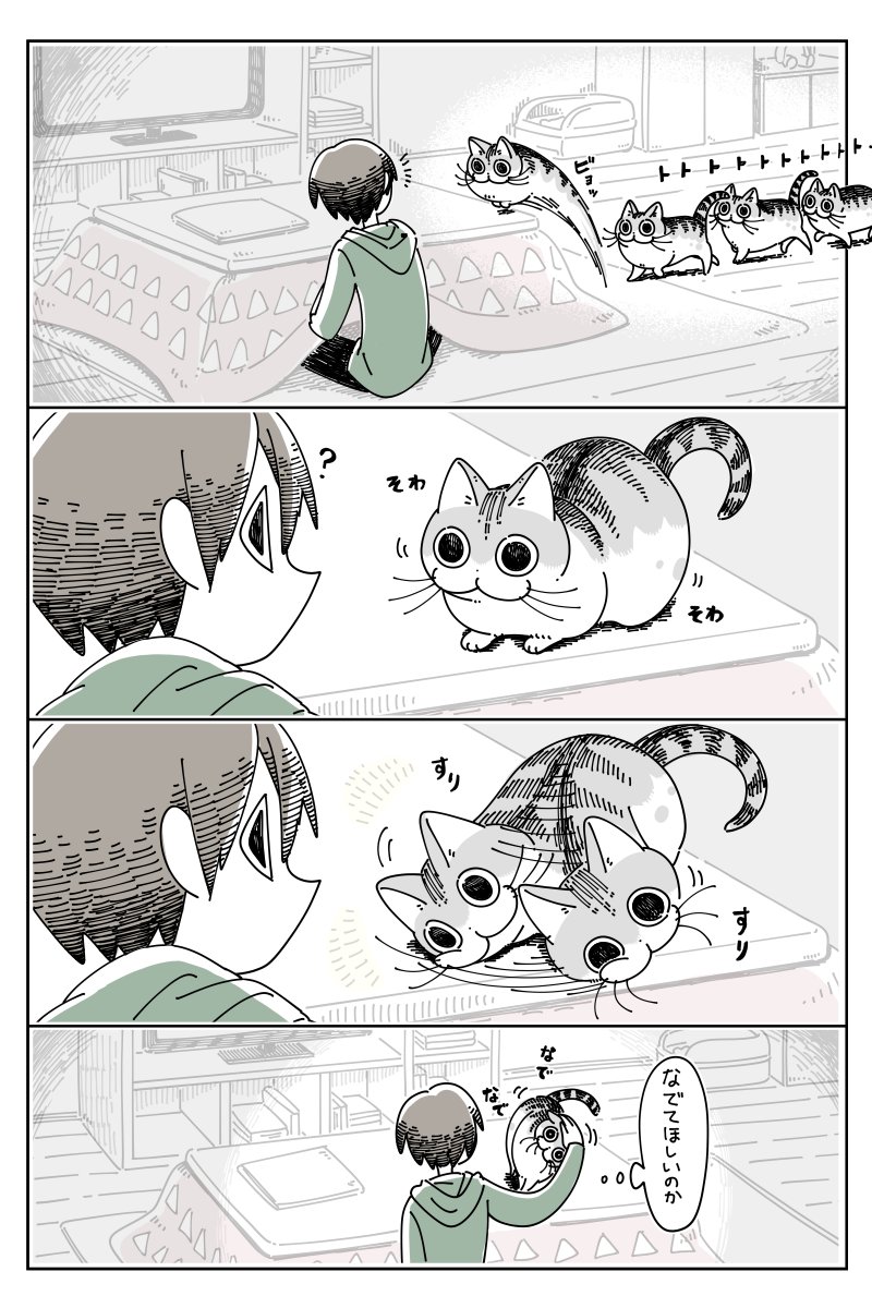 ネコが上手くなでられない  