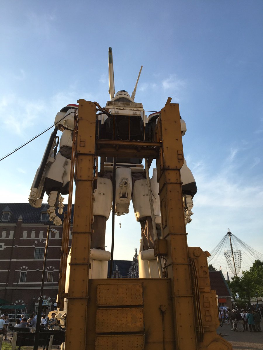 ハウステンボスのパトレイバーが解体撤去中と知って