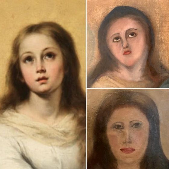 【あぁ…】素人が絵画を修復しようとして大失敗する事態がまた発生 スペイン 専門家は「彼らはヘタクソで芸術作品を台無しにします」と率直に語り、より厳しい規制が必要だと述べた