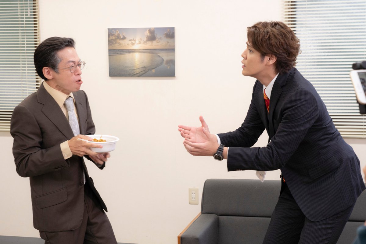 【エル・プサイ…】宮野真守、焼きそばを食べられない男を熱演 「日清焼そばU.F.O.」を食べようとするたびに邪魔が入り、その場面に何度もタイムリープしてしまう男を演じる