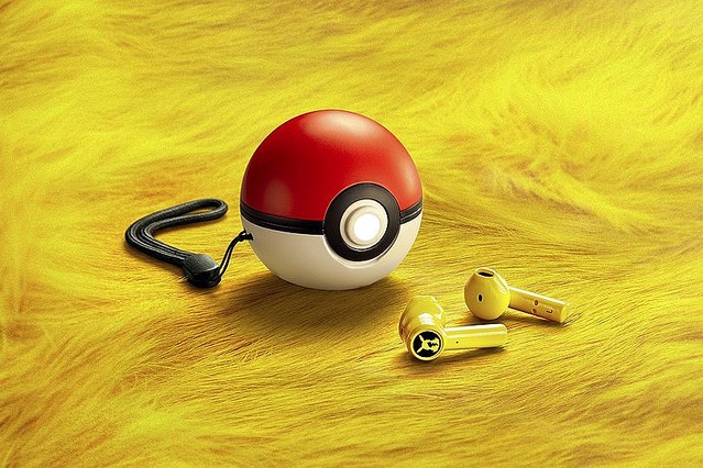ピカチュウの完全無線イヤフォンがモンスターボール入りで登場 カスタム調整された13mmダイナミックドライバー搭載