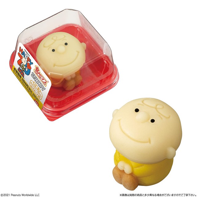 【かわいい】「スヌーピー」モチーフの和菓子、ローソンに登場