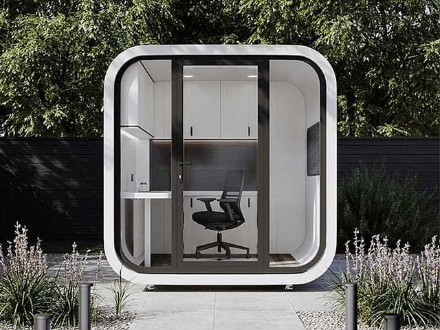 【防音個室】プライベート空間を作れるユニットハウス登場   室内用は組み立て式で、半畳のスペースがあれば組み立てられるという