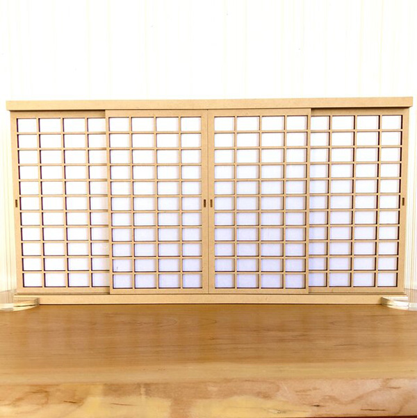 フィギュアなどの背景などに置くことで、和の雰囲気を演出できる