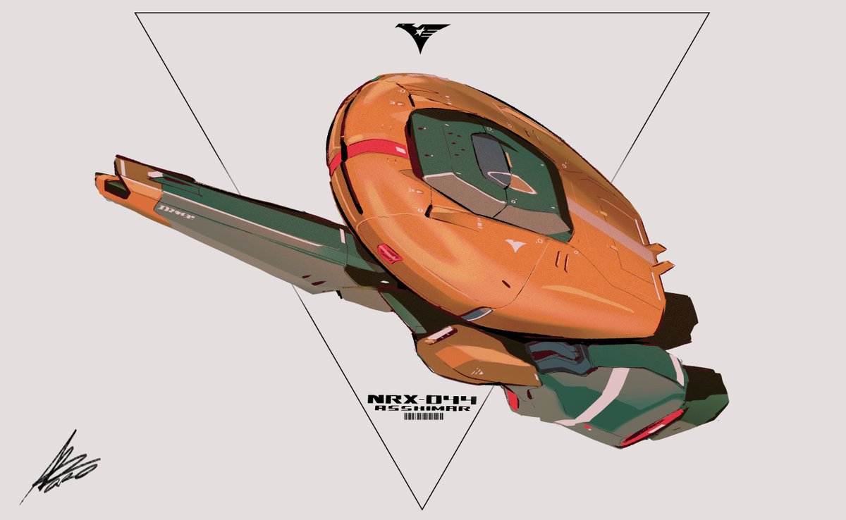 アッシマー描きました 