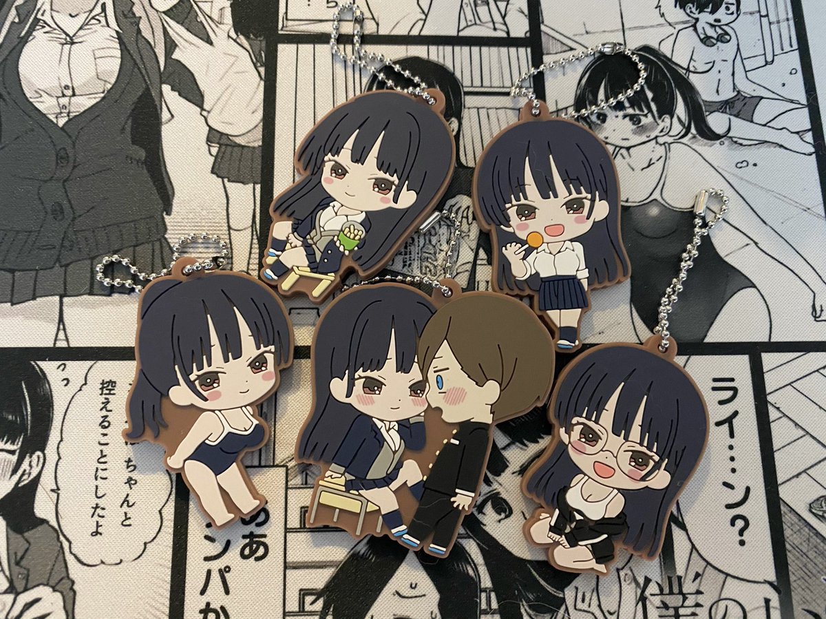 バンダイ様より「僕の心のヤバイやつ」ラバーマスコットのガシャポンが出ました