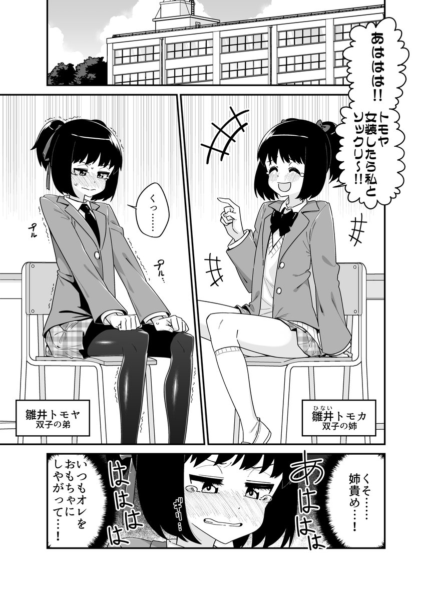 姉になりすましてイケメンに告白する弟の話（１／２） 