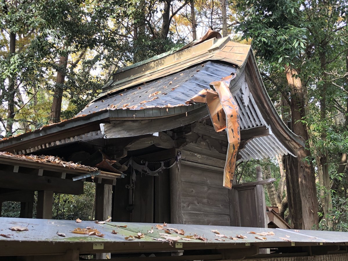   氏子さん達が大切に守っている神社なんです