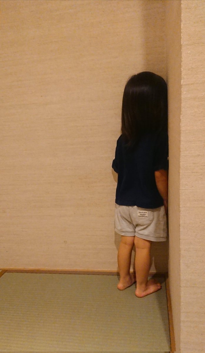2歳のかくれんぼスキル 