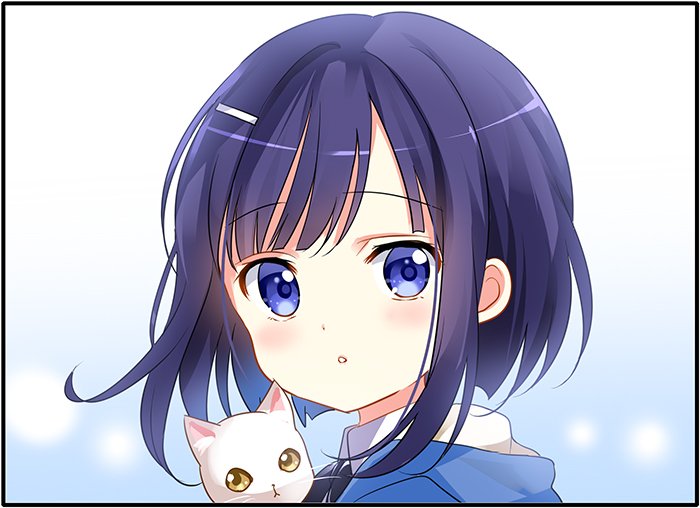  みんなに心配されながらも、やはり、迷子になってしまったようですが、 そんなチノを見つめる少女が…