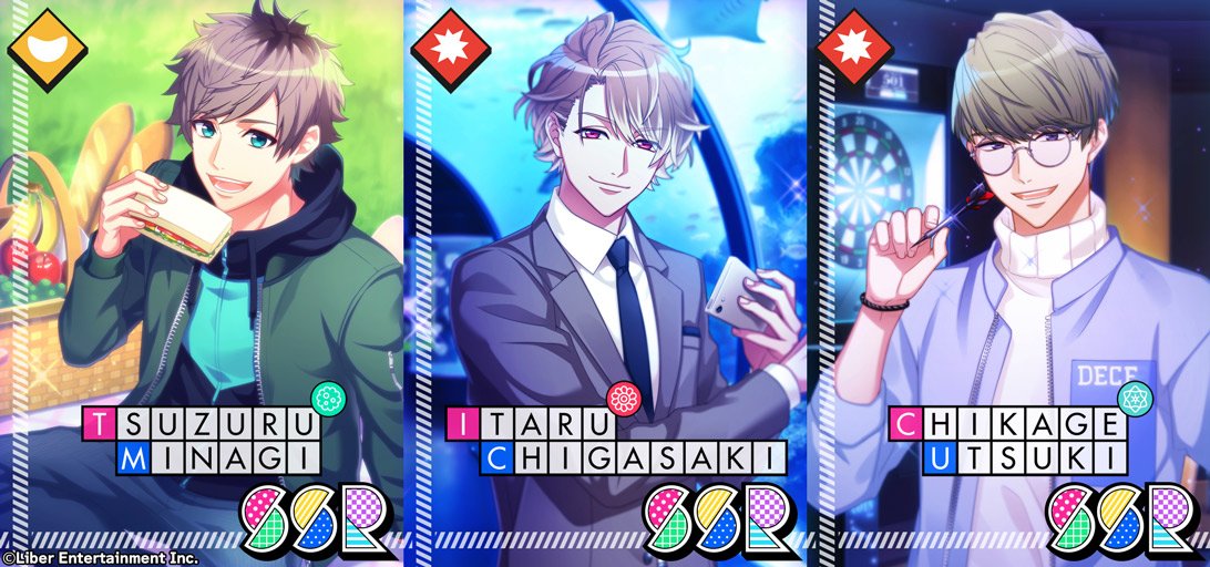 ★A3! ４月限定バースデースカウト★ 4/1 00:00～『プレミアムスカウト』に限定SR【満開Playback】＆限定SSR【満開Birthday】を追加いたします