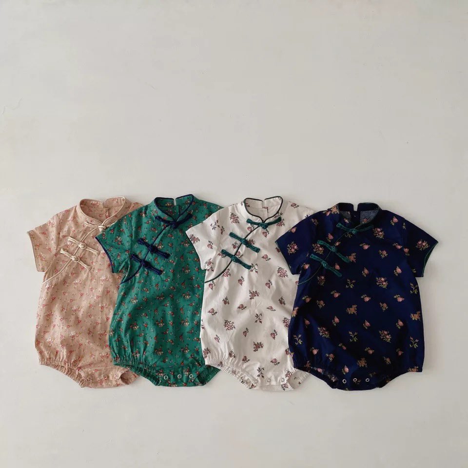 チャイナロンパース可愛すぎて罪。 