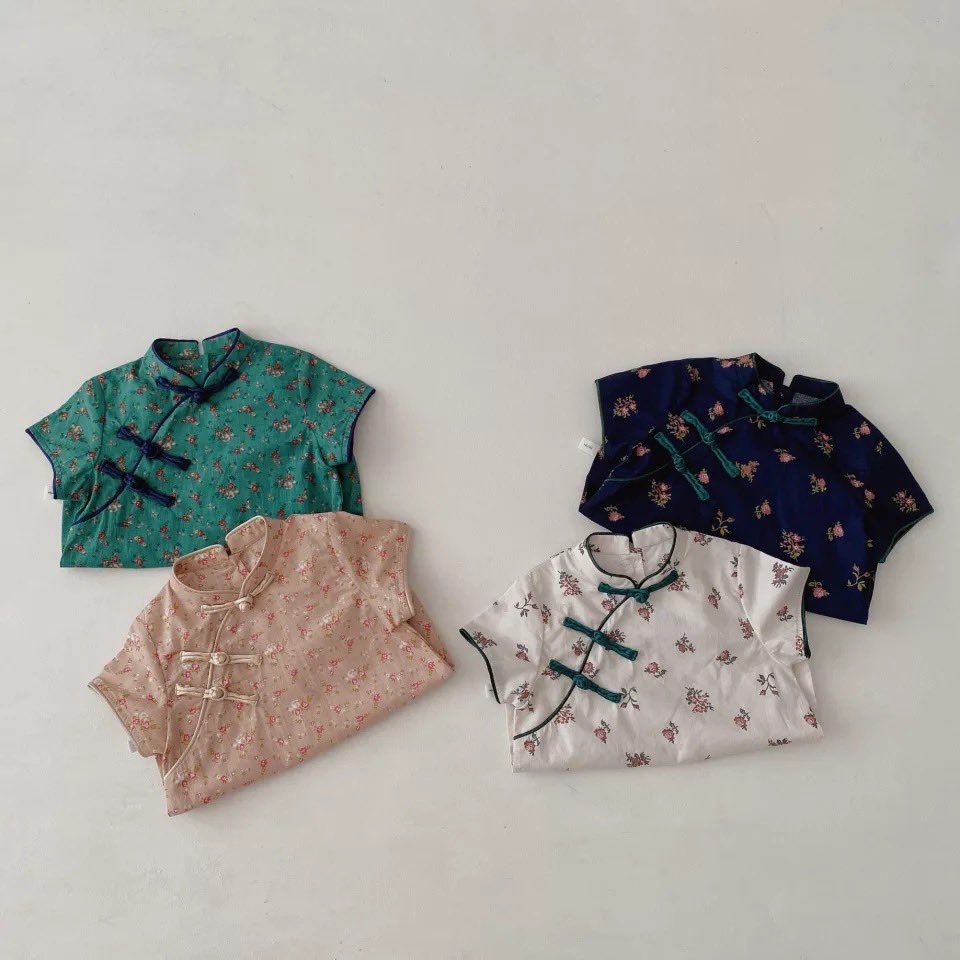 チャイナロンパース可愛すぎて罪。 