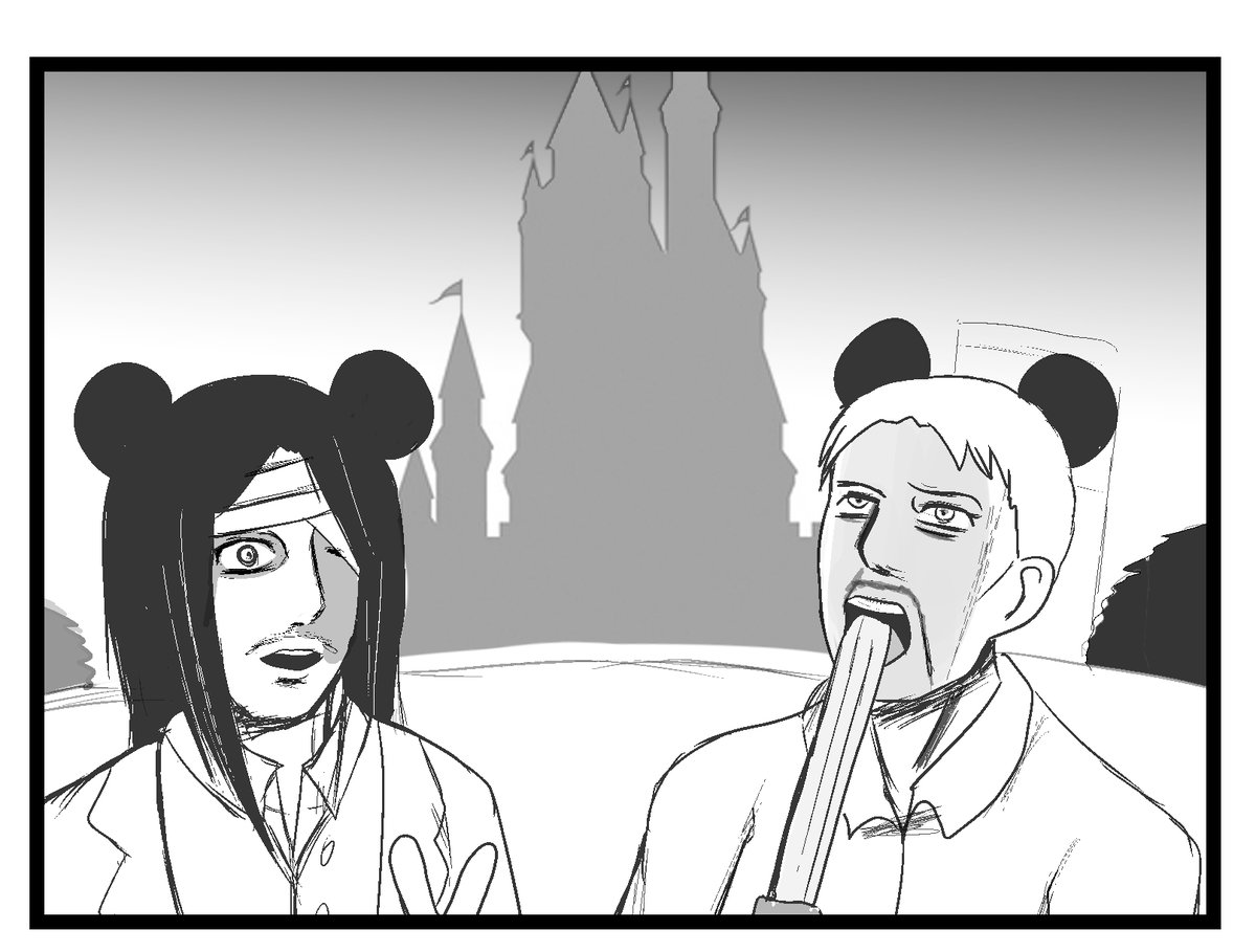 自由を満喫する2人 