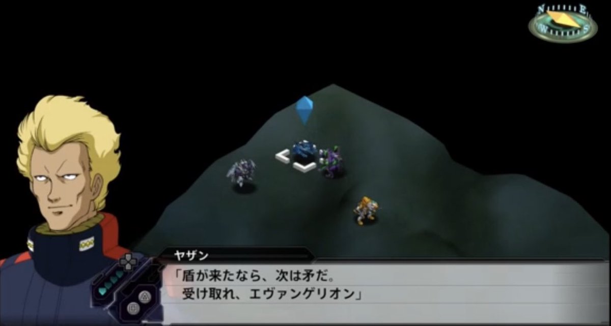 ヱヴァ序、ジェリドとヤザンが使徒を倒すための秘密兵器を届けに来てくれる一番熱いシーンが原作映画だと尺の都合でカットされてるんだよな……