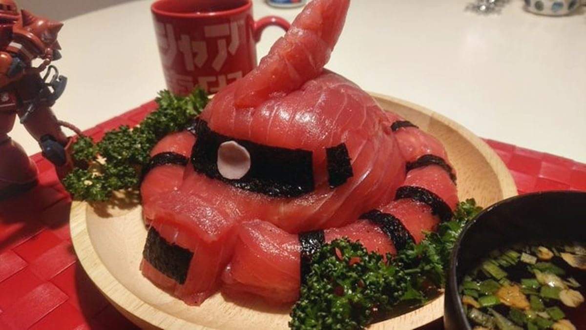 シャアザクの鉄火丼 