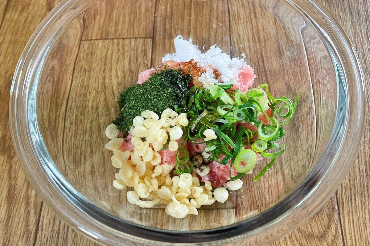 まぜるだけで簡単に作れるのでぜひお試しください