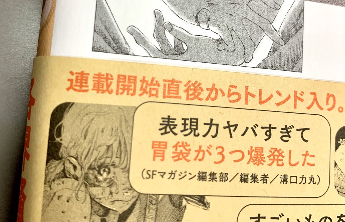 自社の本ではなく、そもそも仕事と一切関係ないものの、第1話を読んでTwitterに叩き付けた感想が帯に載ってしまった『マイ・ブロークン・マリコ』が発売されます