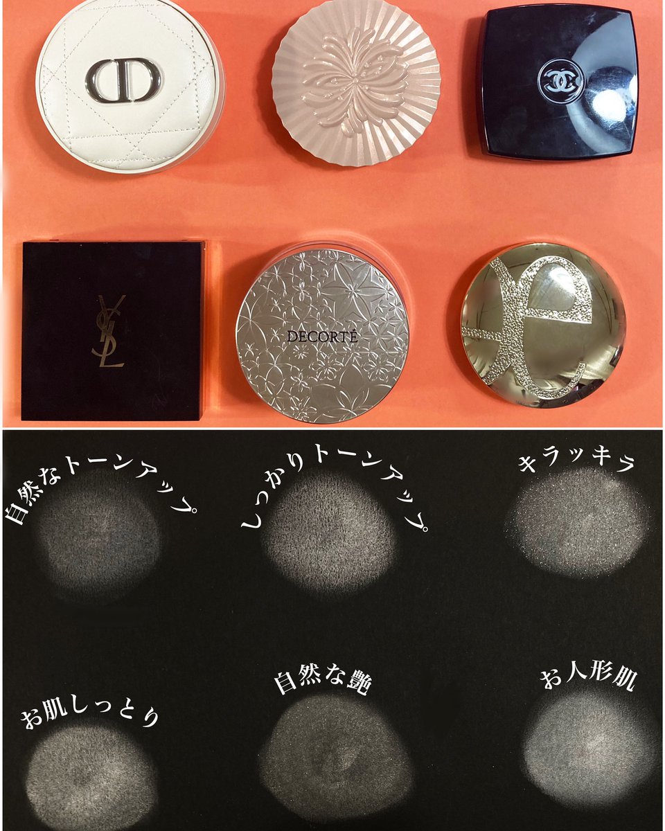 デパコスフェイスパウダー、名品6つを徹底比較してみました