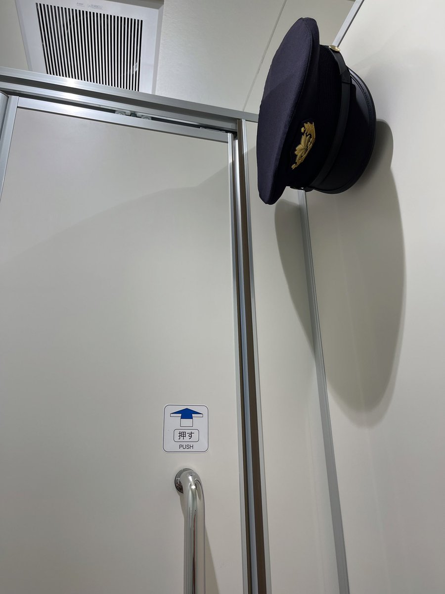 なんか絶対にトイレに忘れたらダメそうな帽子があるんだが