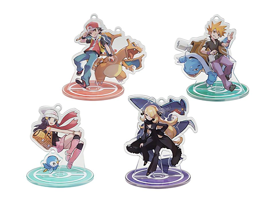 【朗報】歴代ポケモントレーナーを代表するトレーナー達のグッズが発売決定