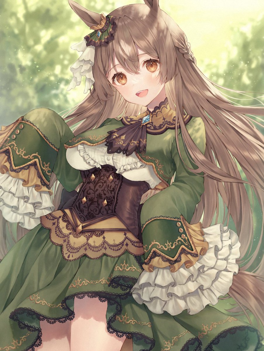 可愛い子描きました😆 #ウマ娘  #サトノダイヤモンド 