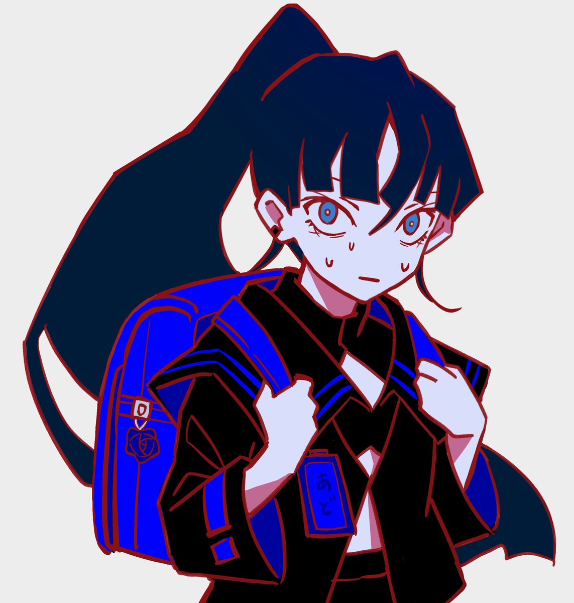 #Adoart  ちっちゃな頃から優等生なAdoさん 