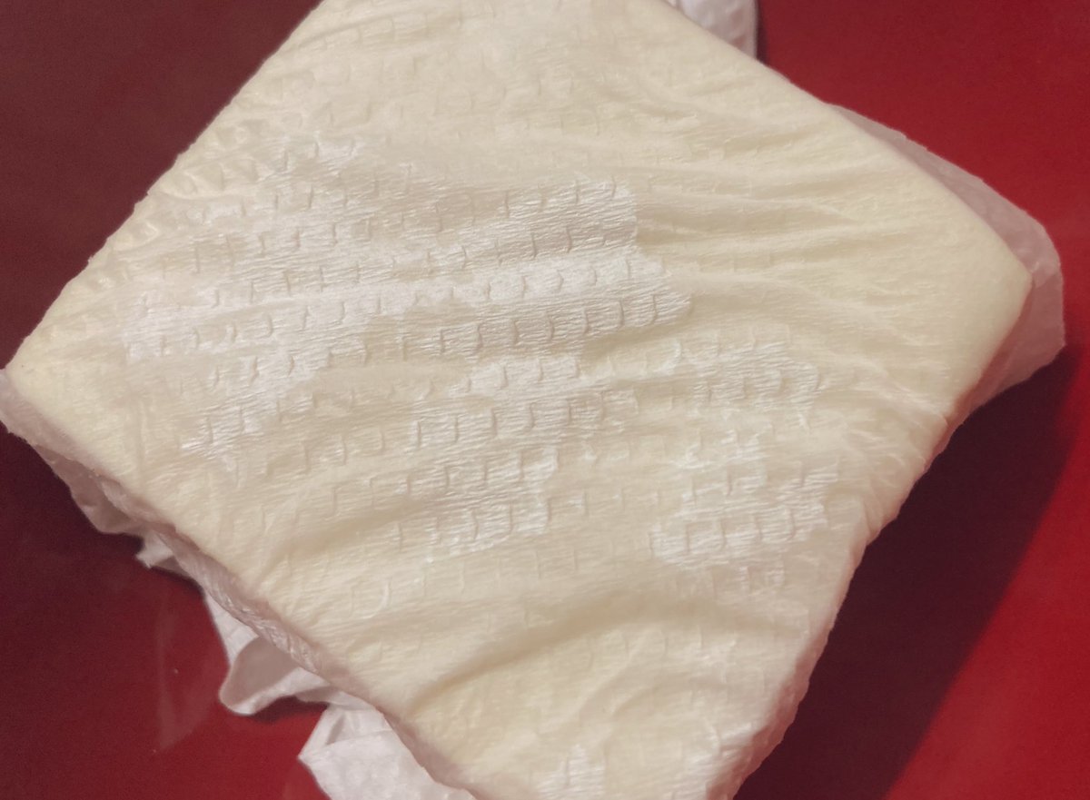 最近夜食に食べてる、火を使わないレンチン豆腐の中華濁りスープ🐓 