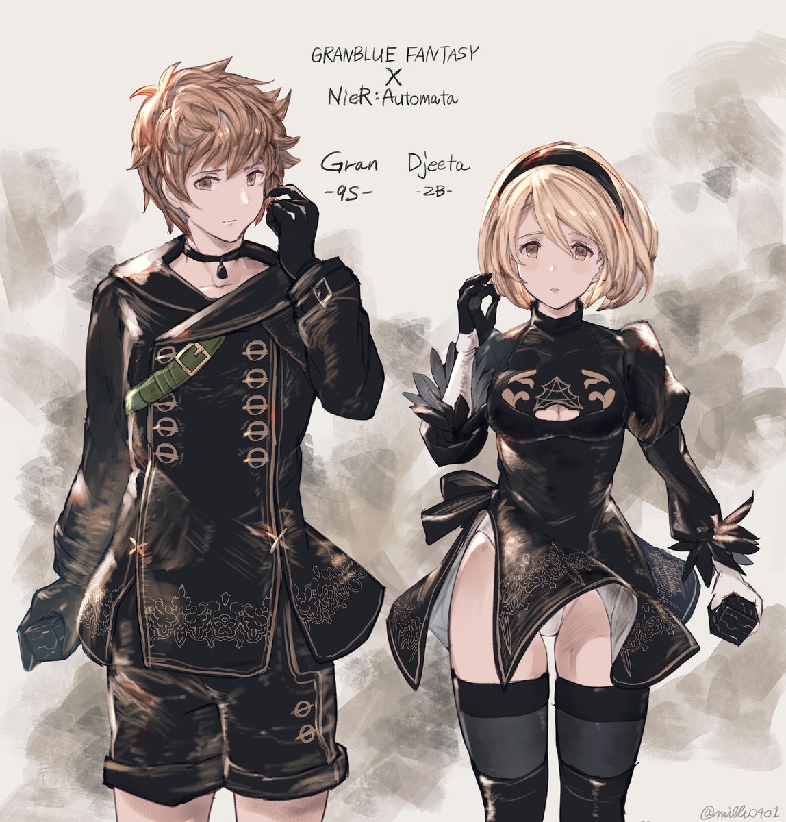 GRANBLUE FANTASY × NieR:Automata してほしい 