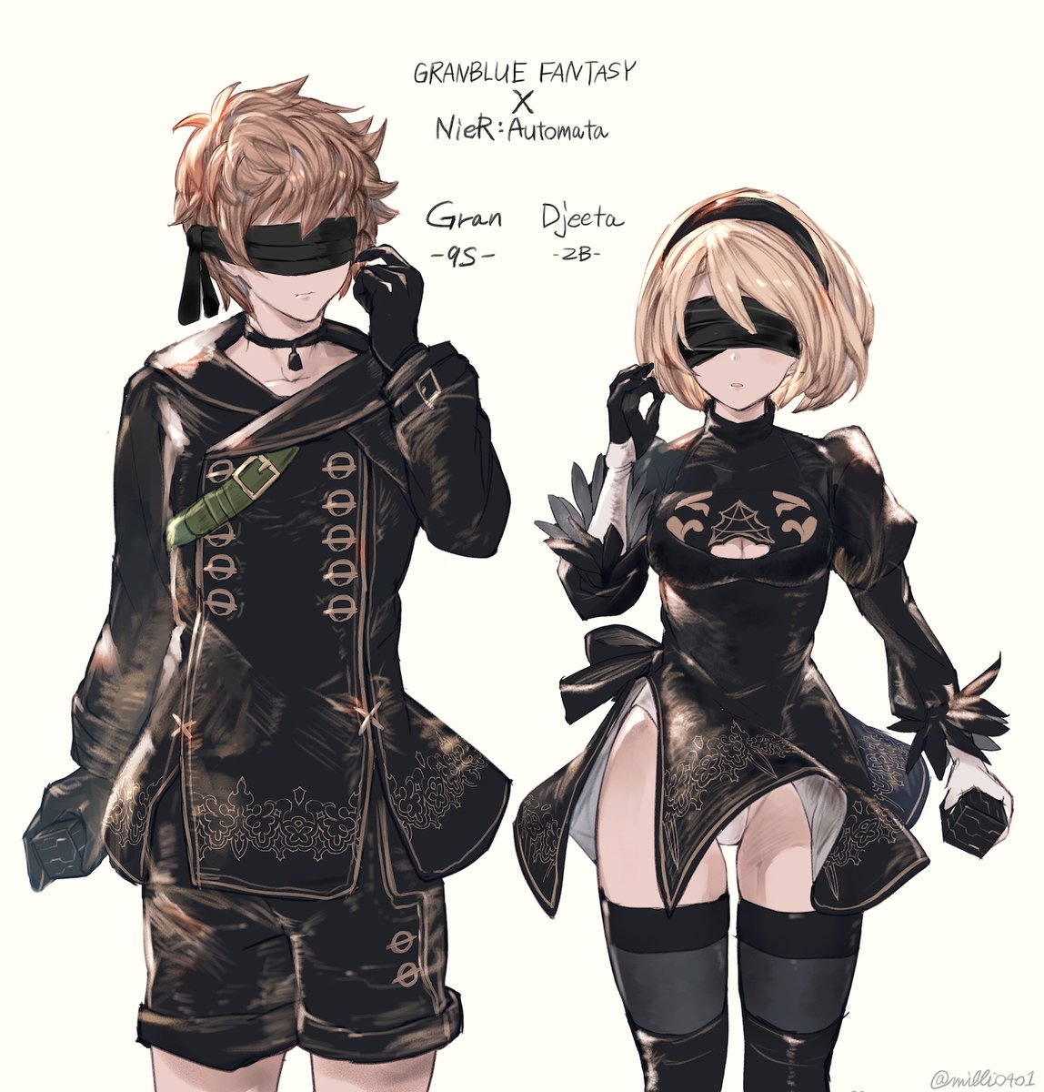 GRANBLUE FANTASY × NieR:Automata してほしい 