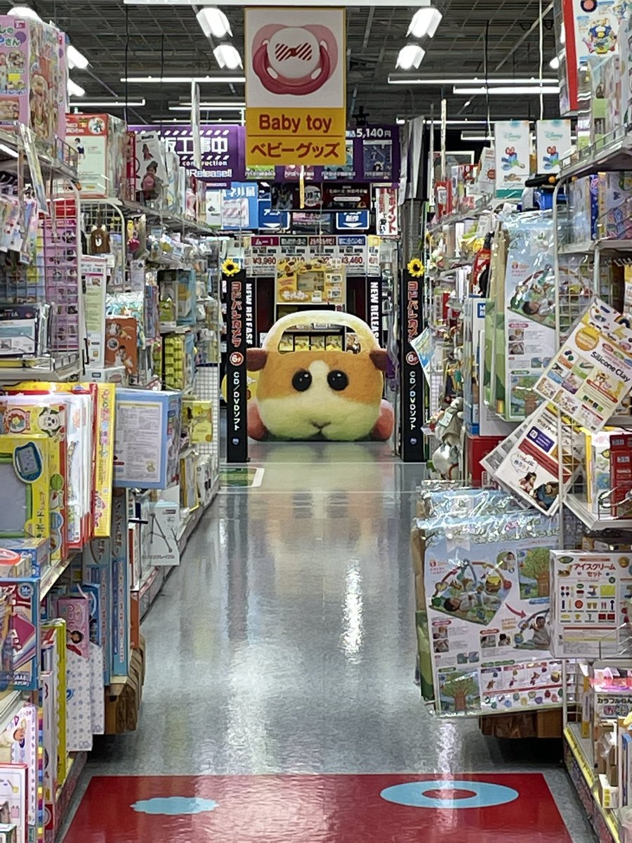 ヨドバシにモルカーおる 