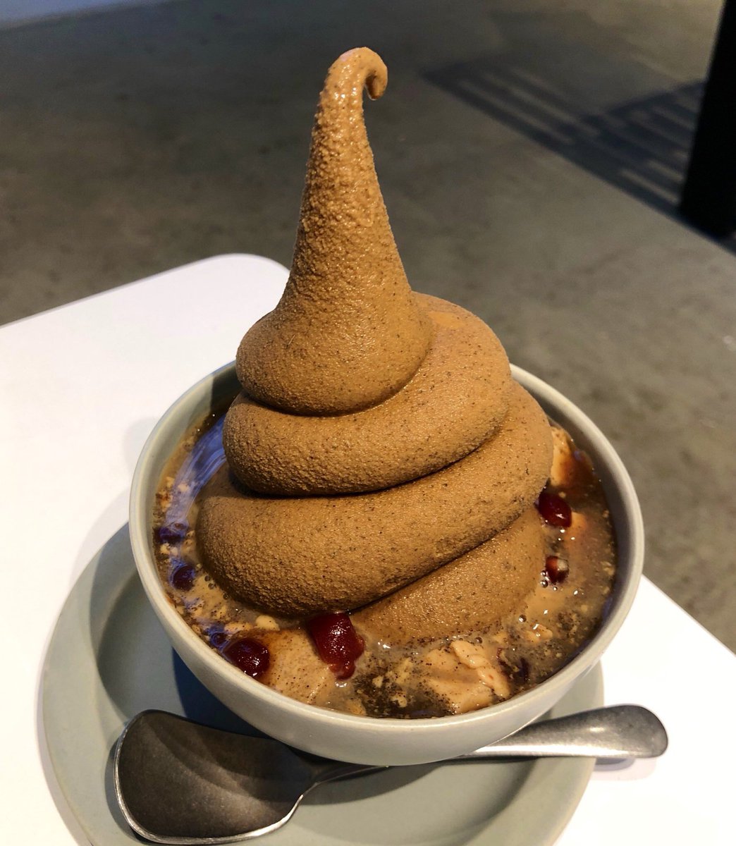 表参道で食べたスイーツ。 何度見てもヤバイ。 