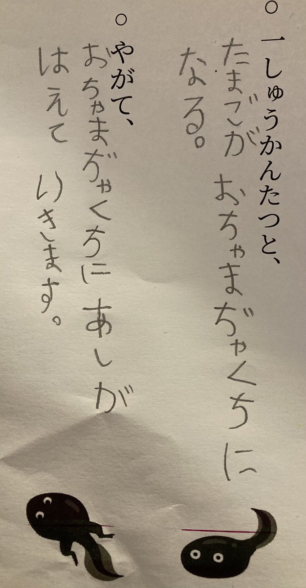 響きが可愛くて直すの惜しい🥺
