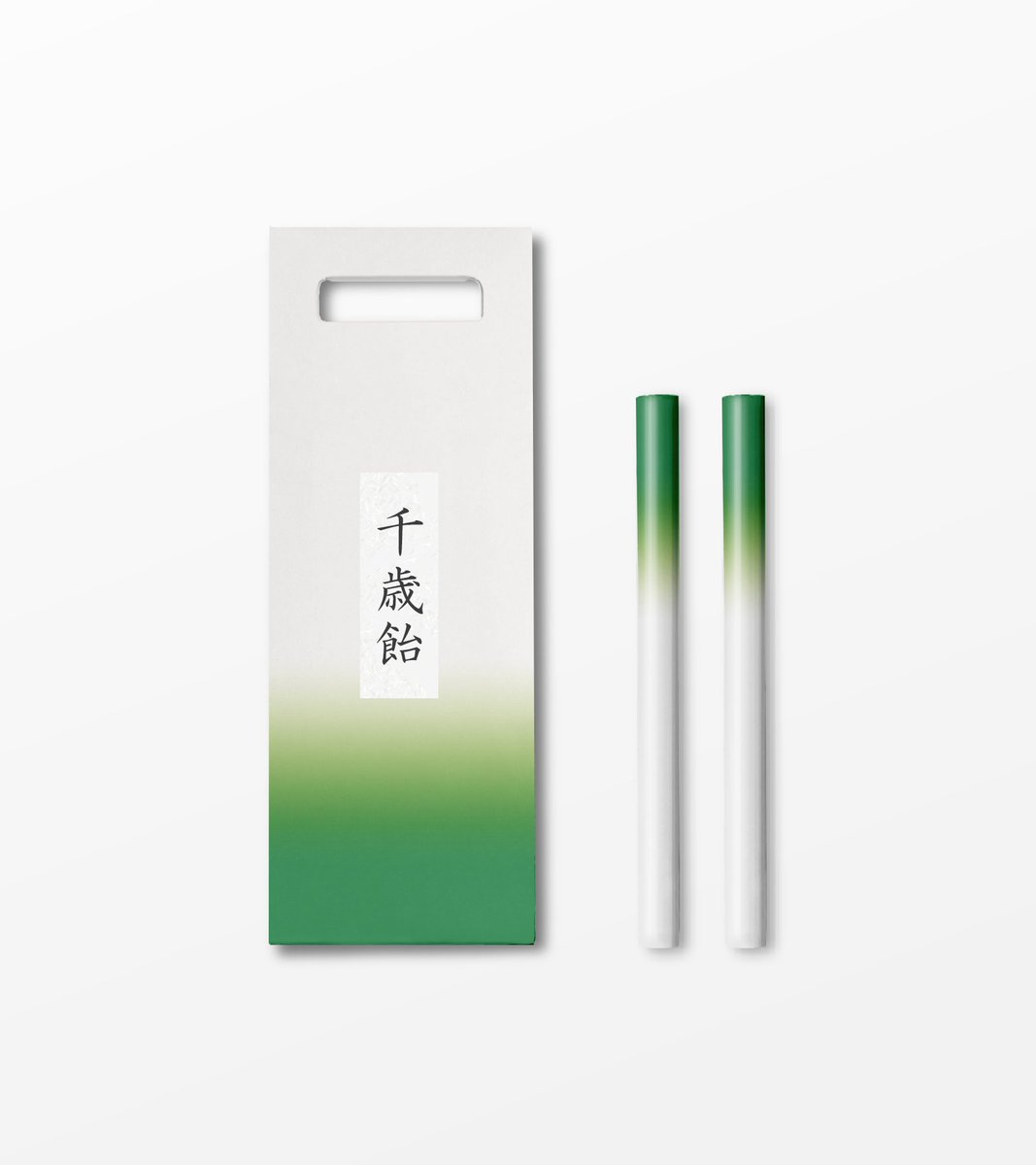 長ネギの千歳飴 