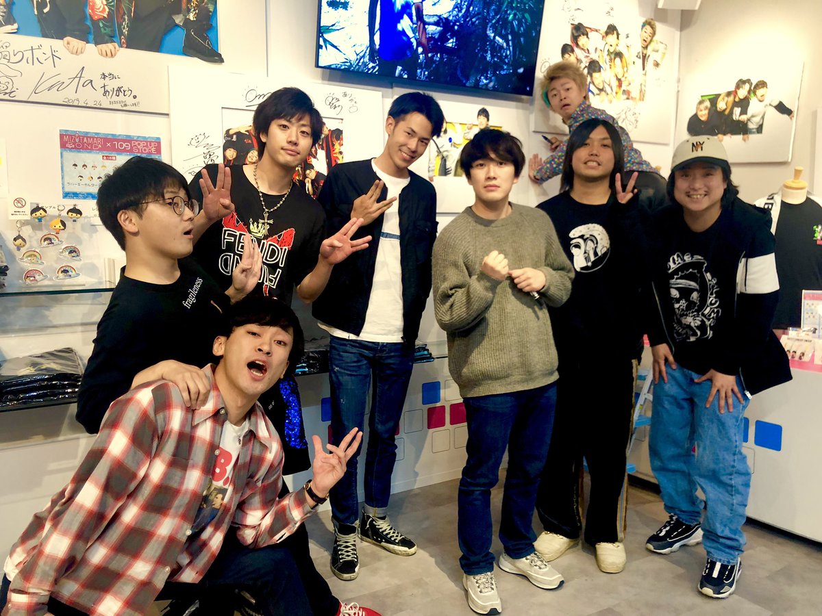  みんなで109行って来ました