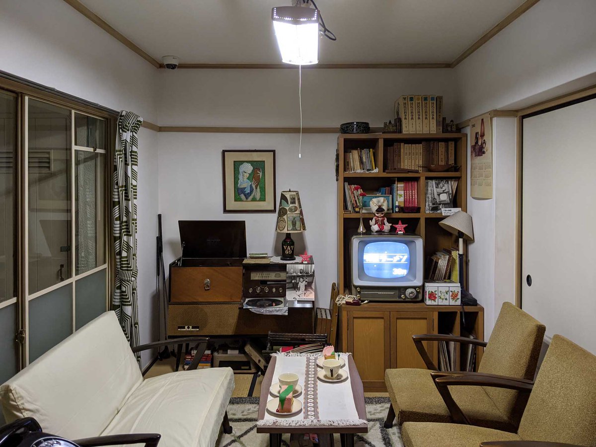 松戸市博物館の1960年代の常盤平団地を再現した展示、こういうのもっと見たい… 