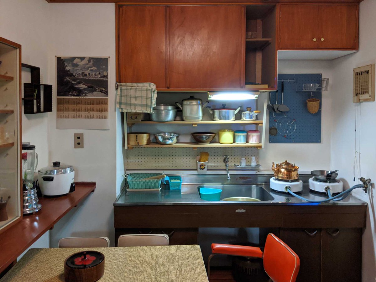 松戸市博物館の1960年代の常盤平団地を再現した展示、こういうのもっと見たい…