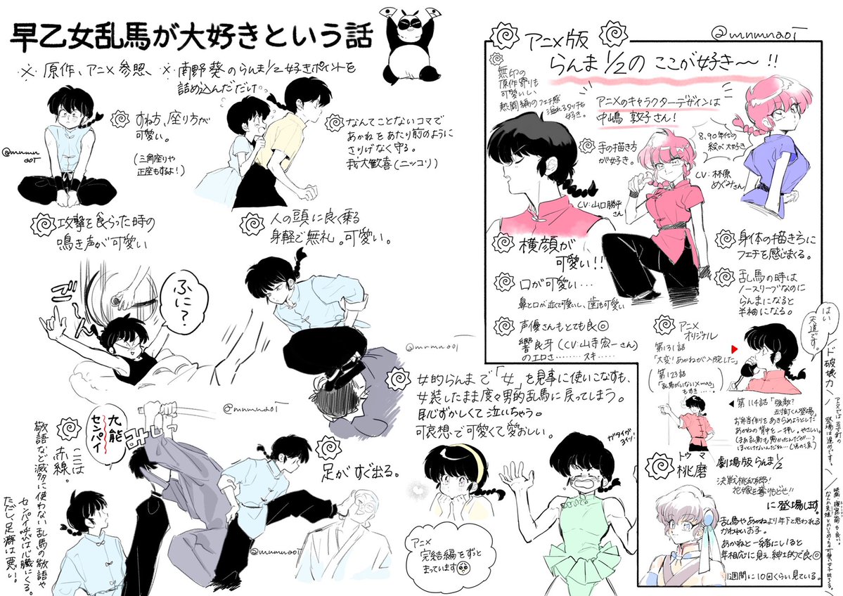 早乙女乱馬が大好きという話 