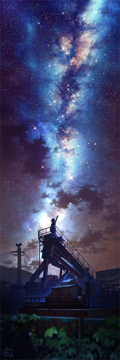 少し寂しさのある風景 #私の絵柄が好みって人にフォローされたい 